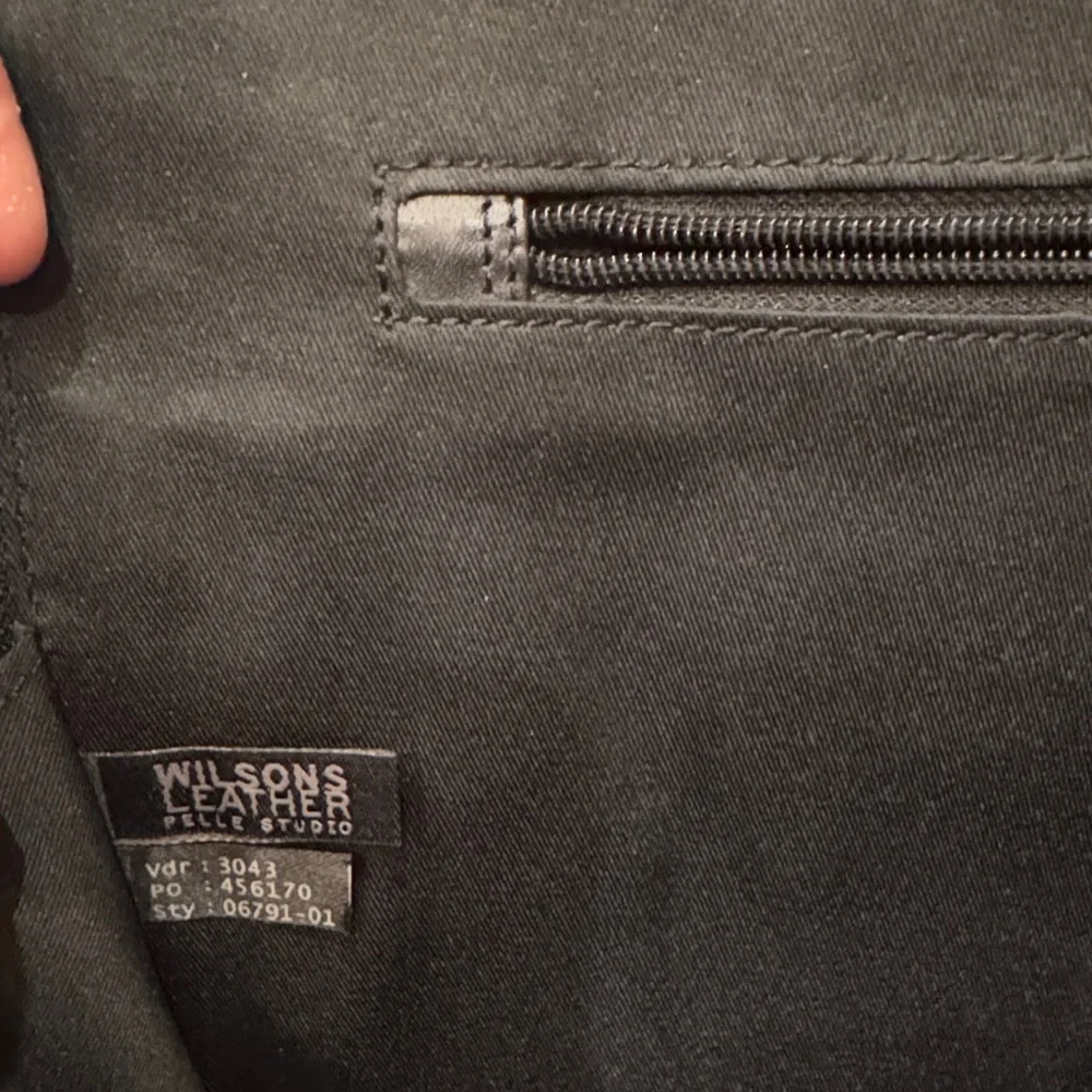 Wilsons Leather Dark Brown Briefcase